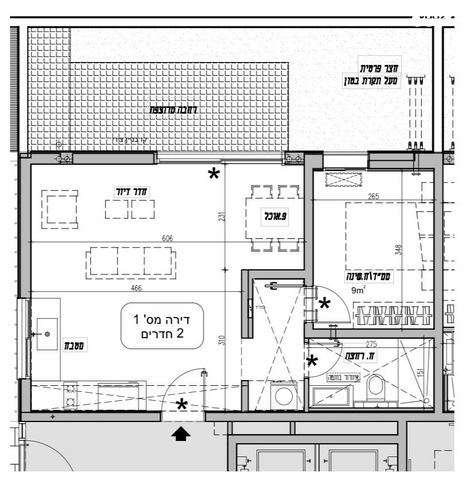 דירת גן, הלסינקי, הצפון החדש - כיכר המדינה, תל אביב יפו