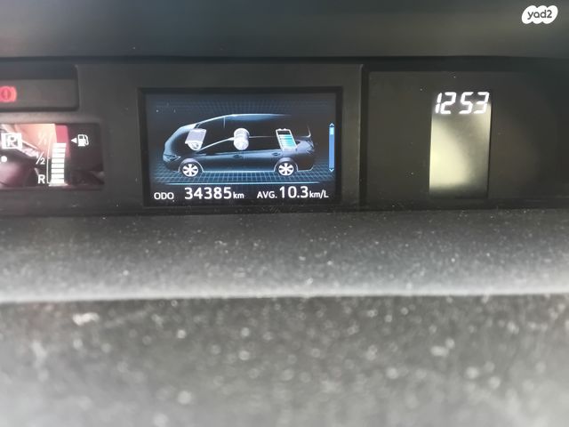 מודעת רכב טויוטה פריוס פלוס