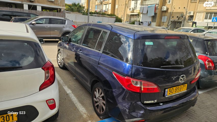 מודעת רכב מאזדה 5