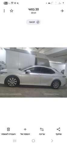 מודעת רכב טויוטה קאמרי