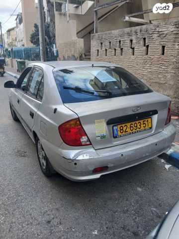 מודעת רכב יונדאי אקסנט i25