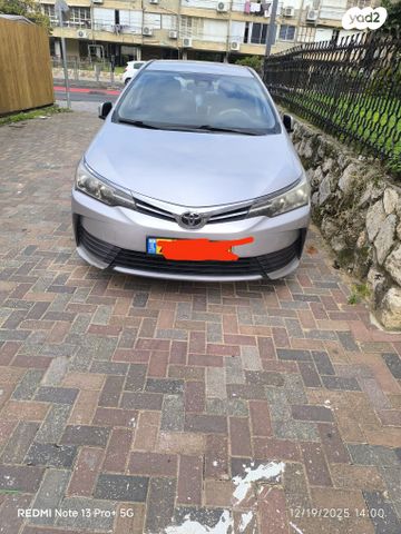 מודעת רכב טויוטה קורולה