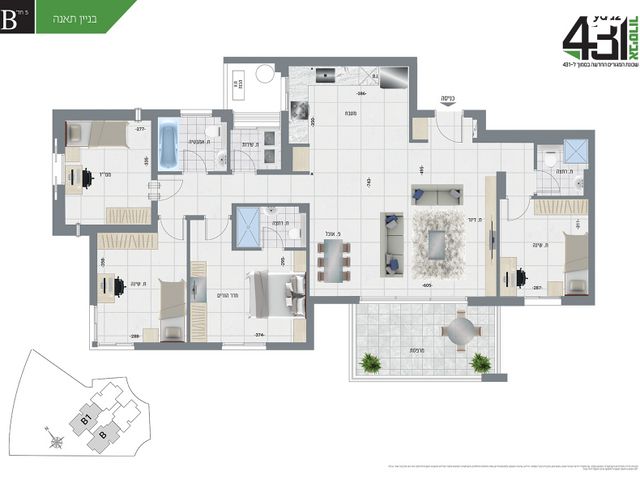 דירה, צאלון 16, אבן גבירול, רחובות