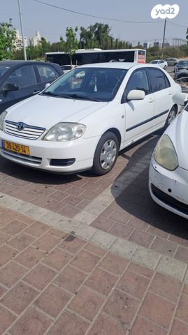 מודעת רכב טויוטה קורולה