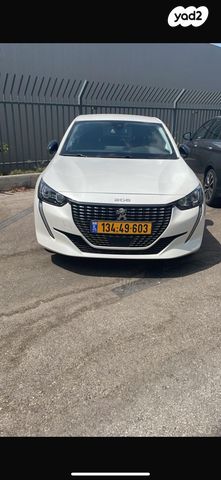 מודעת רכב פיג'ו 208