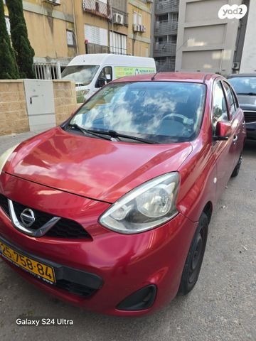 מודעת רכב ניסאן מיקרה