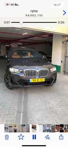 מודעת רכב ב מ וו X3