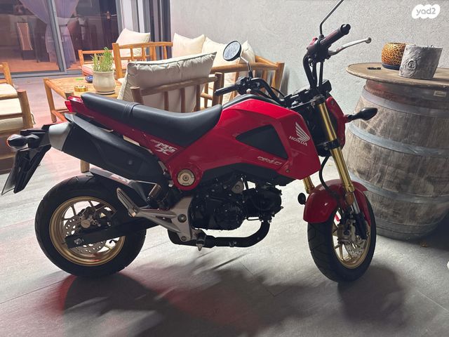 מודעת רכב הונדה MSX125