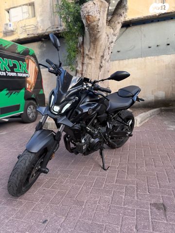 מודעת רכב ימאהה MT 07