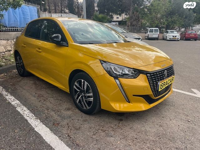 מודעת רכב פיג'ו 208