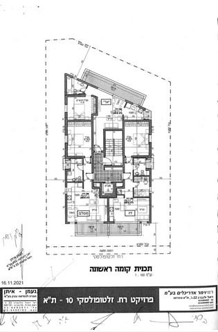 דירה, זלטופולסקי 10, הצפון הישן - צפון, תל אביב יפו