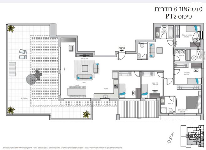 גג/ פנטהאוז, דליה רביקוביץ', פסגות אפק, ראש העין