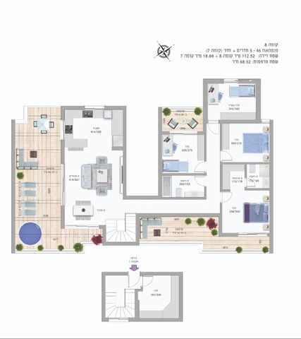 גג/ פנטהאוז, הנביאים, בת ים