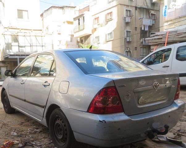 מודעת רכב טויוטה קורולה