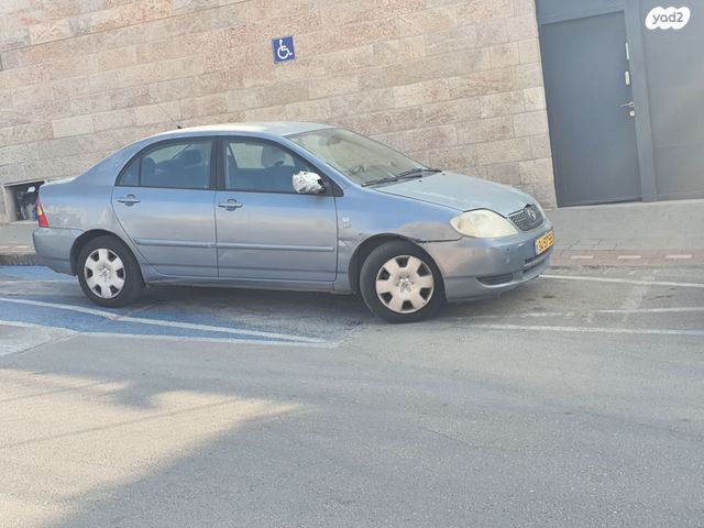 מודעת רכב טויוטה קורולה