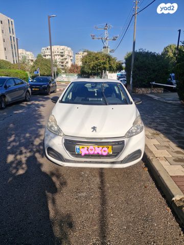 מודעת רכב פיג'ו 208