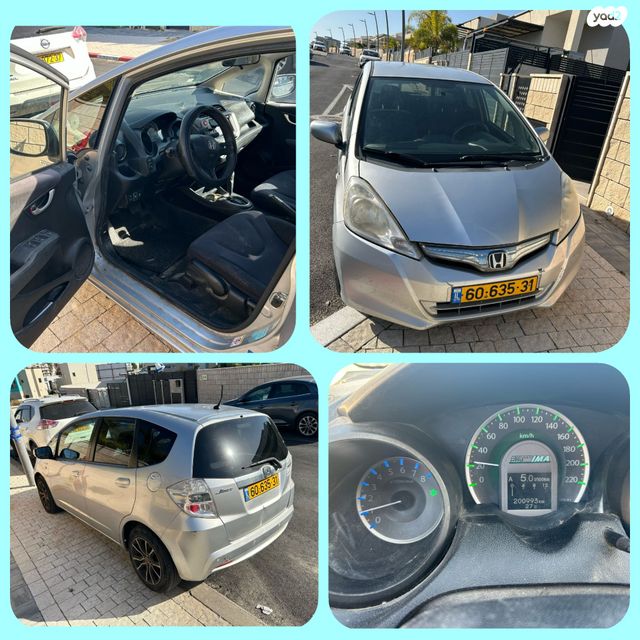 מודעת רכב הונדה ג'אז 