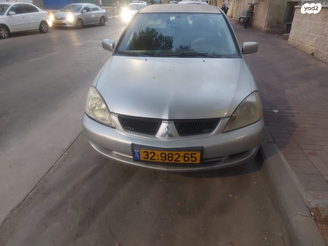 מודעת רכב מיצובישי לנסר