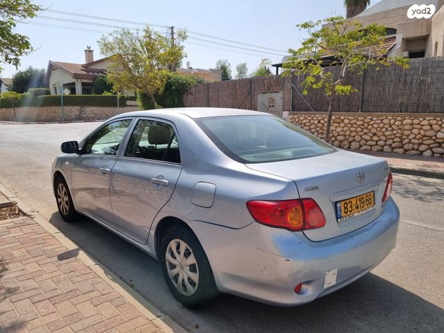 מודעת רכב טויוטה קורולה