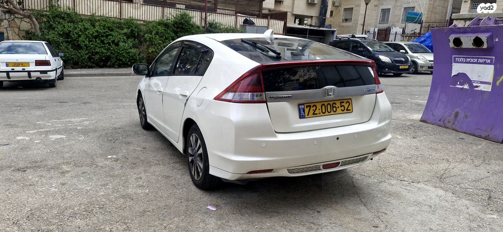 מודעת רכב הונדה אינסייט