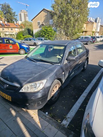 מודעת רכב הונדה סיוויק
