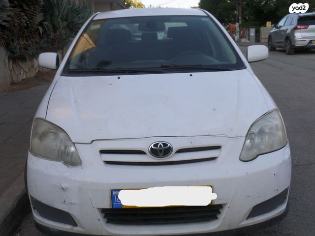 מודעת רכב טויוטה קורולה