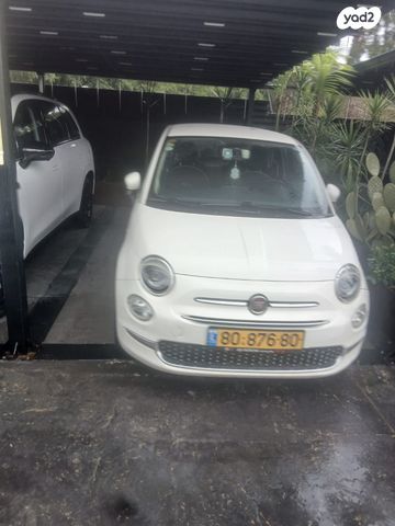 מודעת רכב פיאט 500