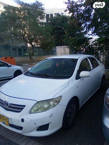 מודעת רכב טויוטה קורולה