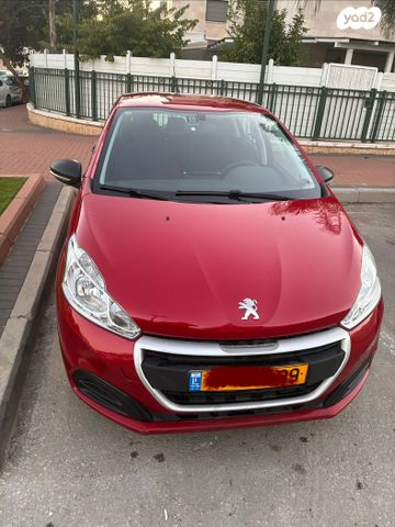 מודעת רכב פיג'ו 208