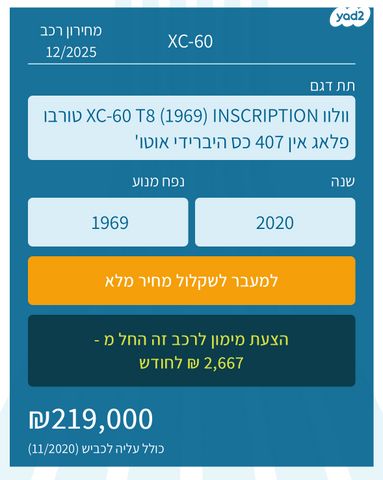וולוו XC60