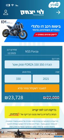 הונדה פורזה 350