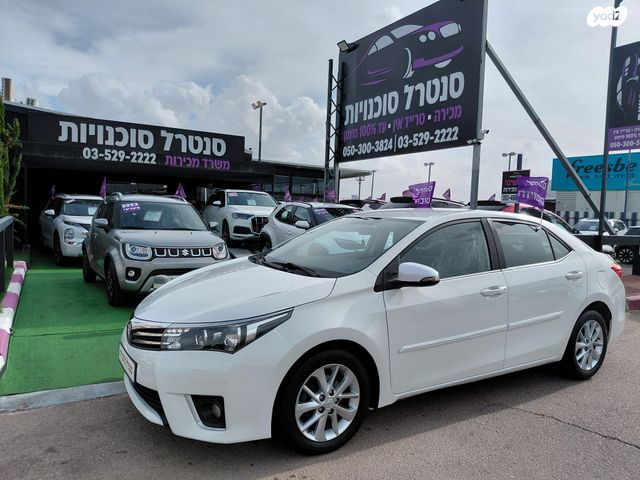 מודעת רכב טויוטה קורולה