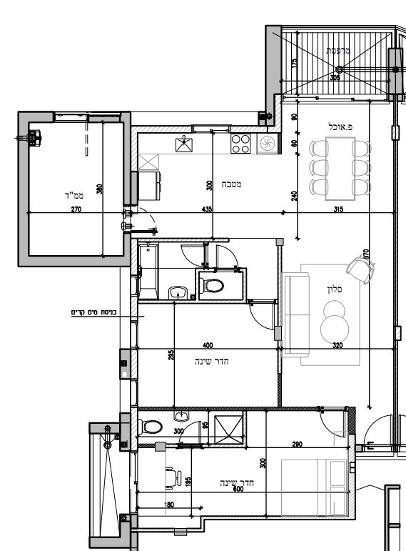 דירה, הרשת 17, לב העיר, בת ים
