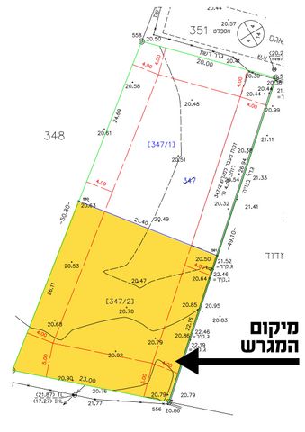 מגרשים, האגס, הביכורים, קיסריה