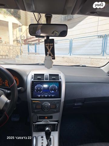 מודעת רכב טויוטה קורולה