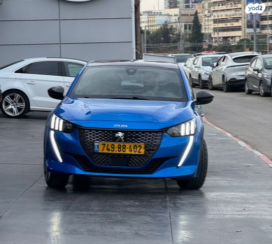 מודעת רכב פיג'ו 208