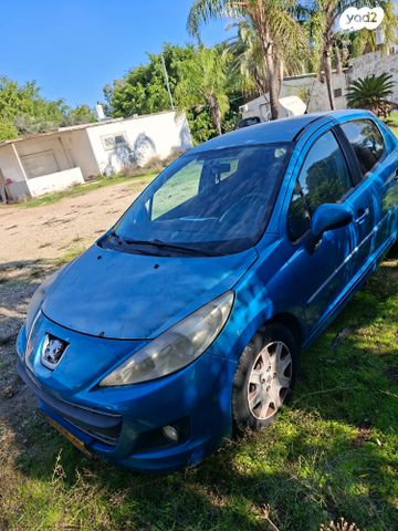 מודעת רכב פיג'ו 207