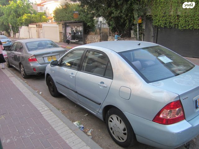 מודעת רכב טויוטה קורולה