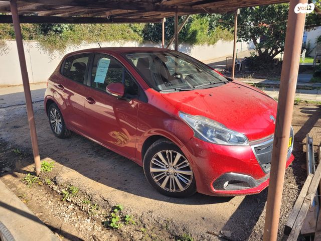 מודעת רכב פיג'ו 208