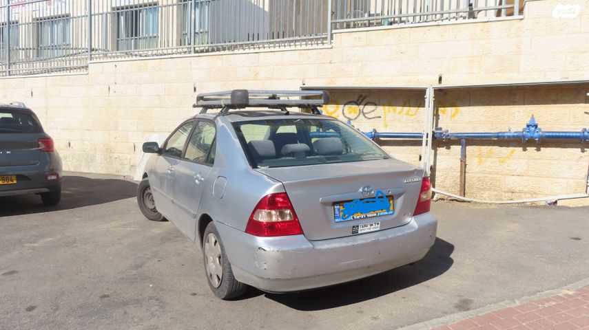 מודעת רכב טויוטה קורולה