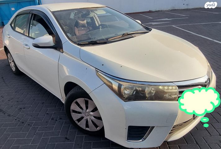 מודעת רכב טויוטה קורולה