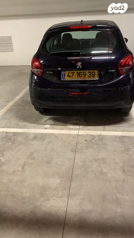 מודעת רכב פיג'ו 208