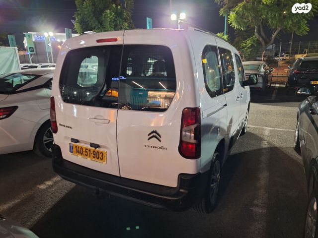 מודעת רכב סיטרואן ברלינגו