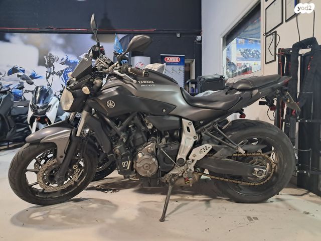 מודעת רכב ימאהה MT 07