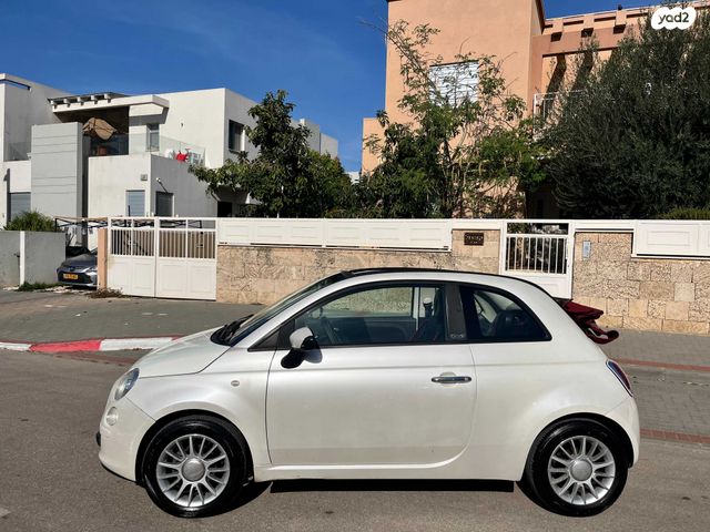 מודעת רכב פיאט 500