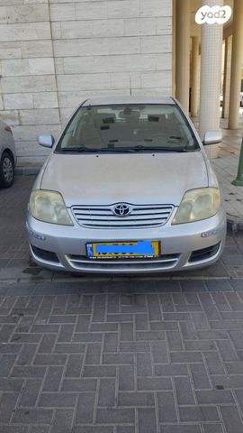 מודעת רכב טויוטה קורולה