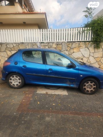 מודעת רכב פיג'ו 206