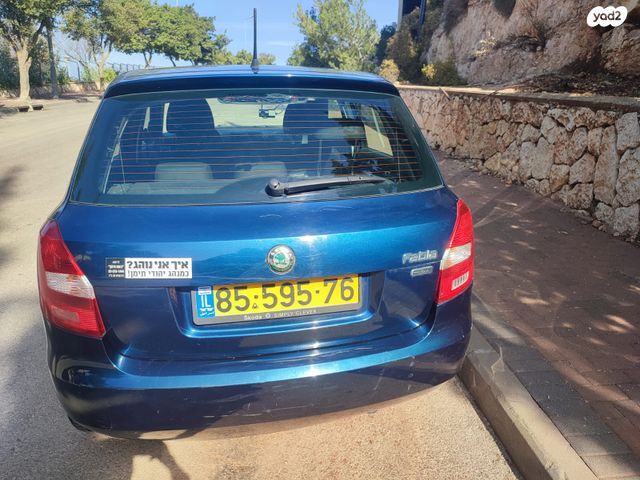 מודעת רכב סקודה פאביה