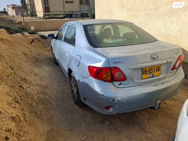 מודעת רכב טויוטה קורולה