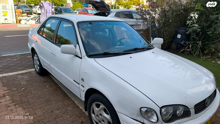 מודעת רכב טויוטה קורולה